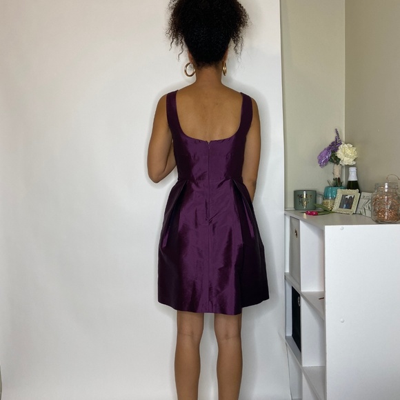 Alfred Sung Satin Cocktail Dress - Picture 6 of 8